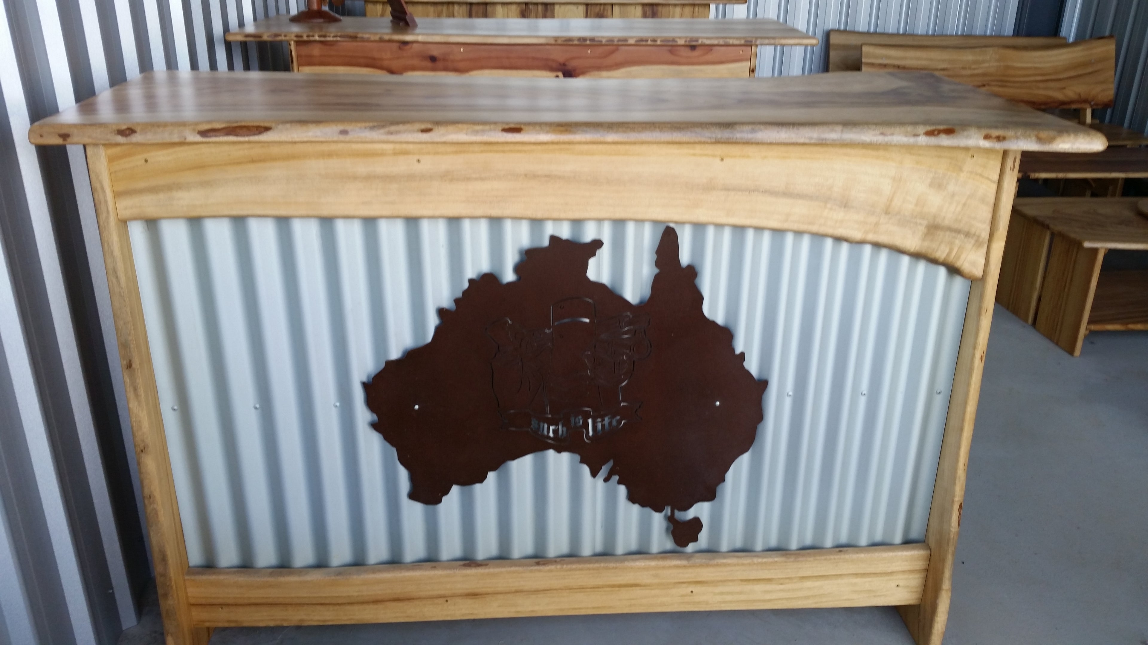 Camphor Laurel Bar Counters