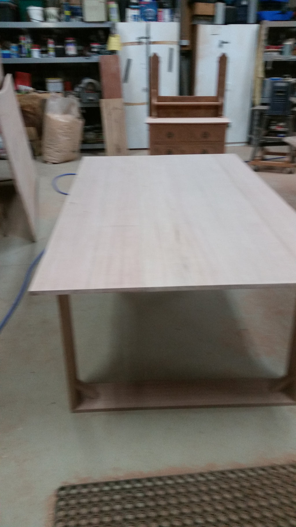 Recycled Victorian Ash Dining Table