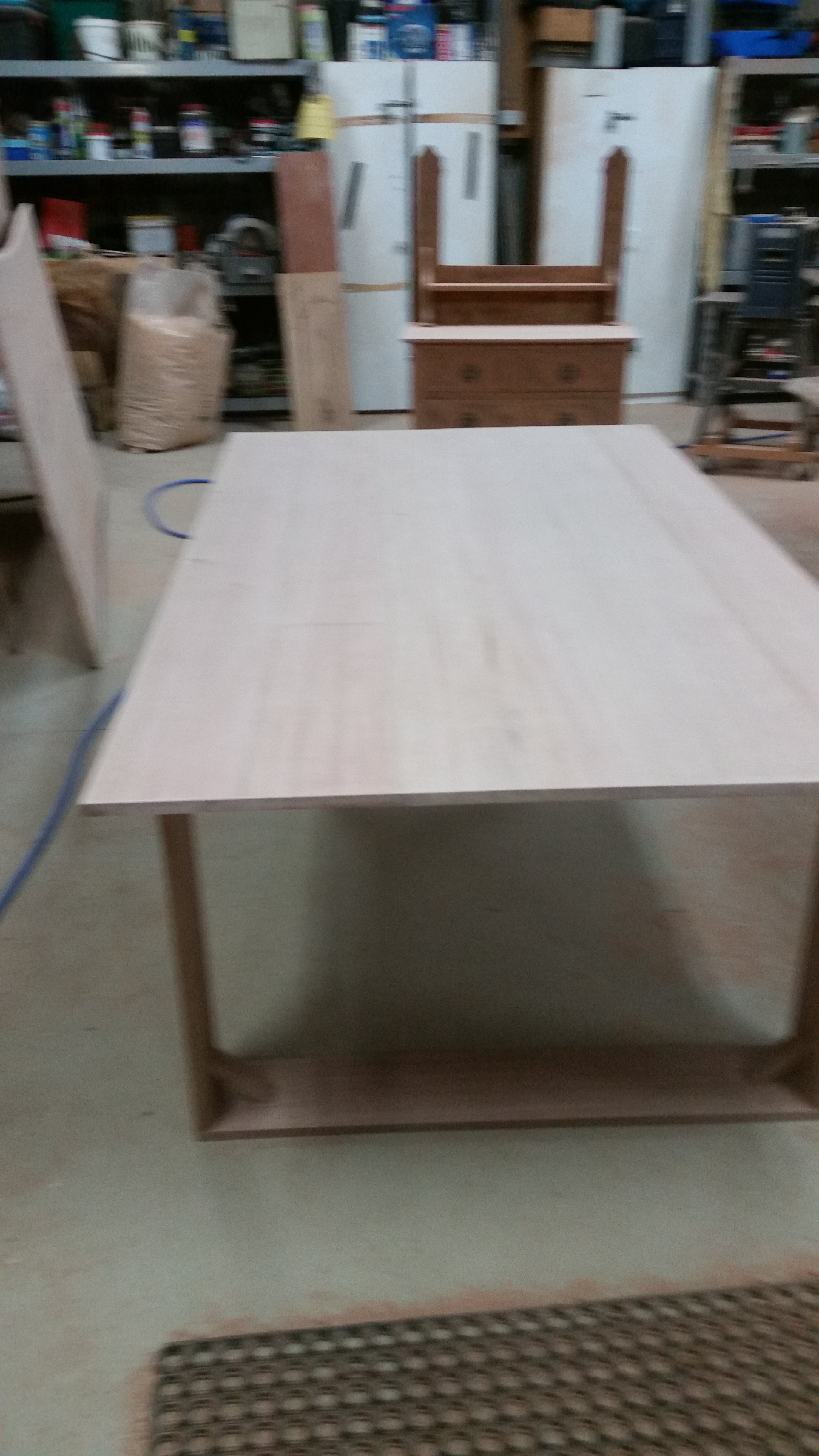 Recycled Victorian Ash Dining Table