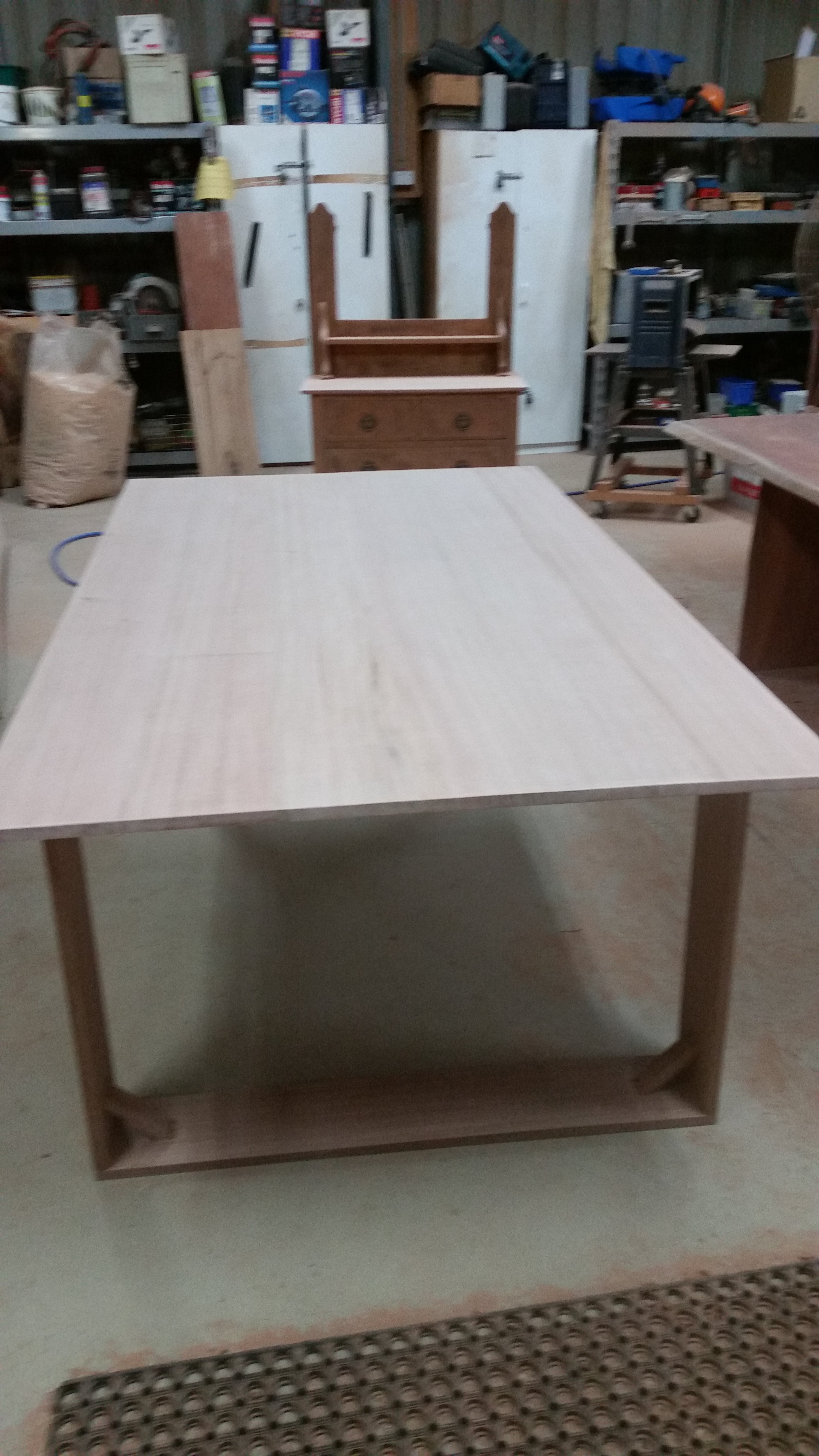 Recycled Victorian Ash Dining Table