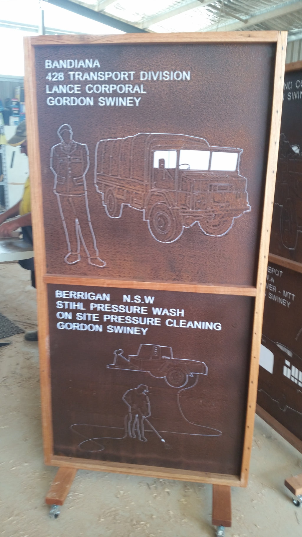 Custom CNC Laser Cut Signs