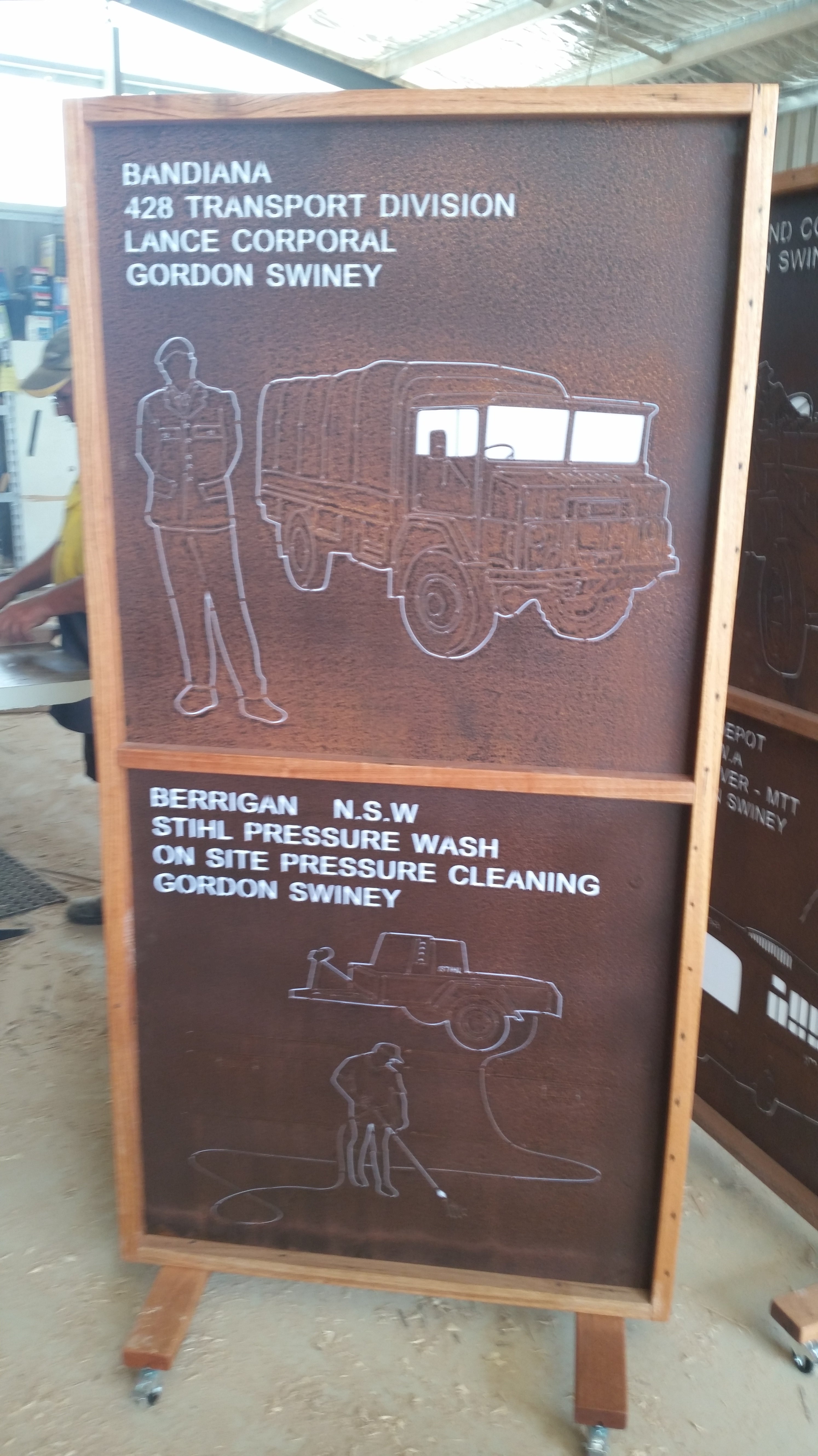 Custom CNC Laser Cut Signs