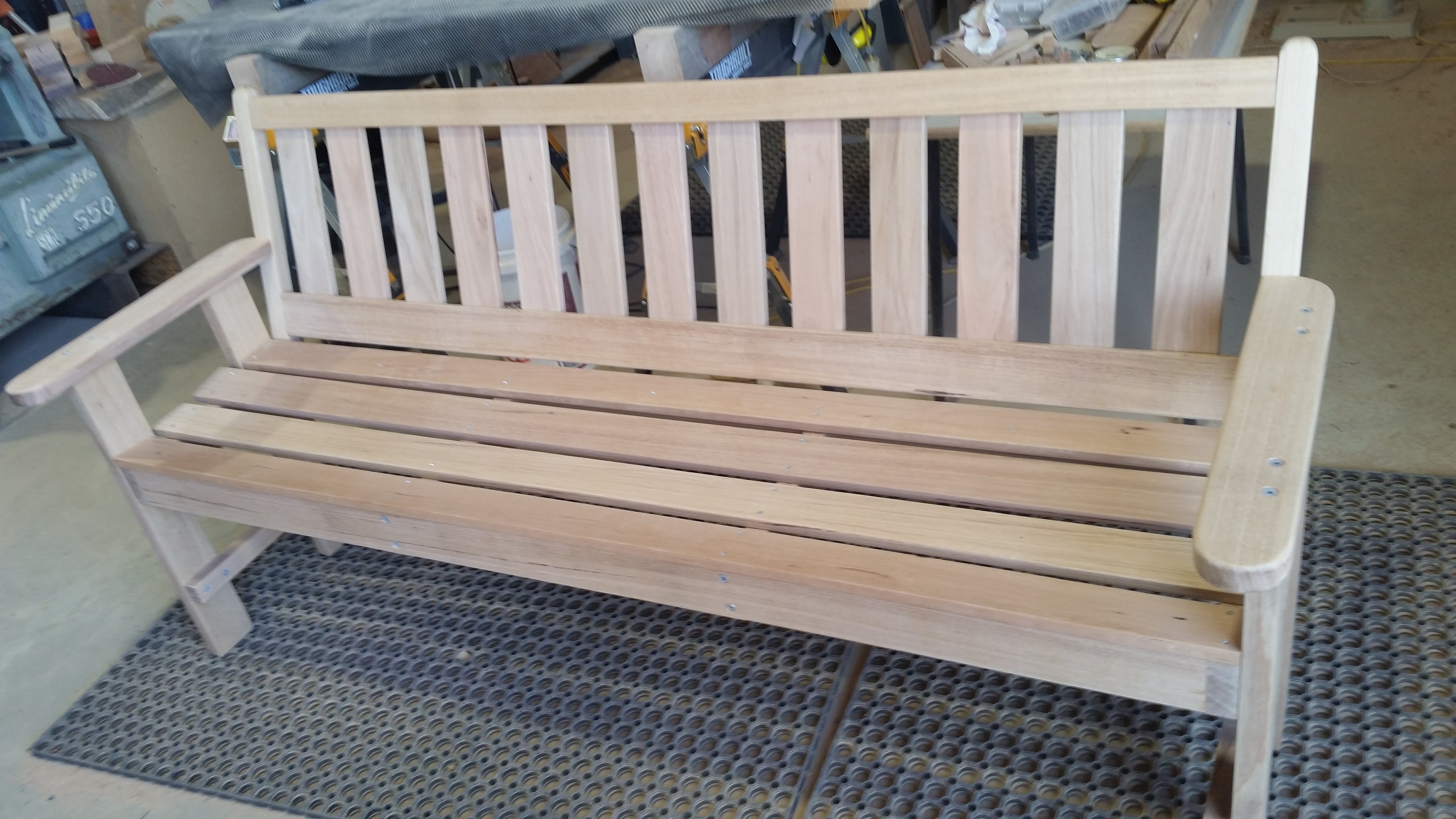 Camphor Laurel Bench Seat