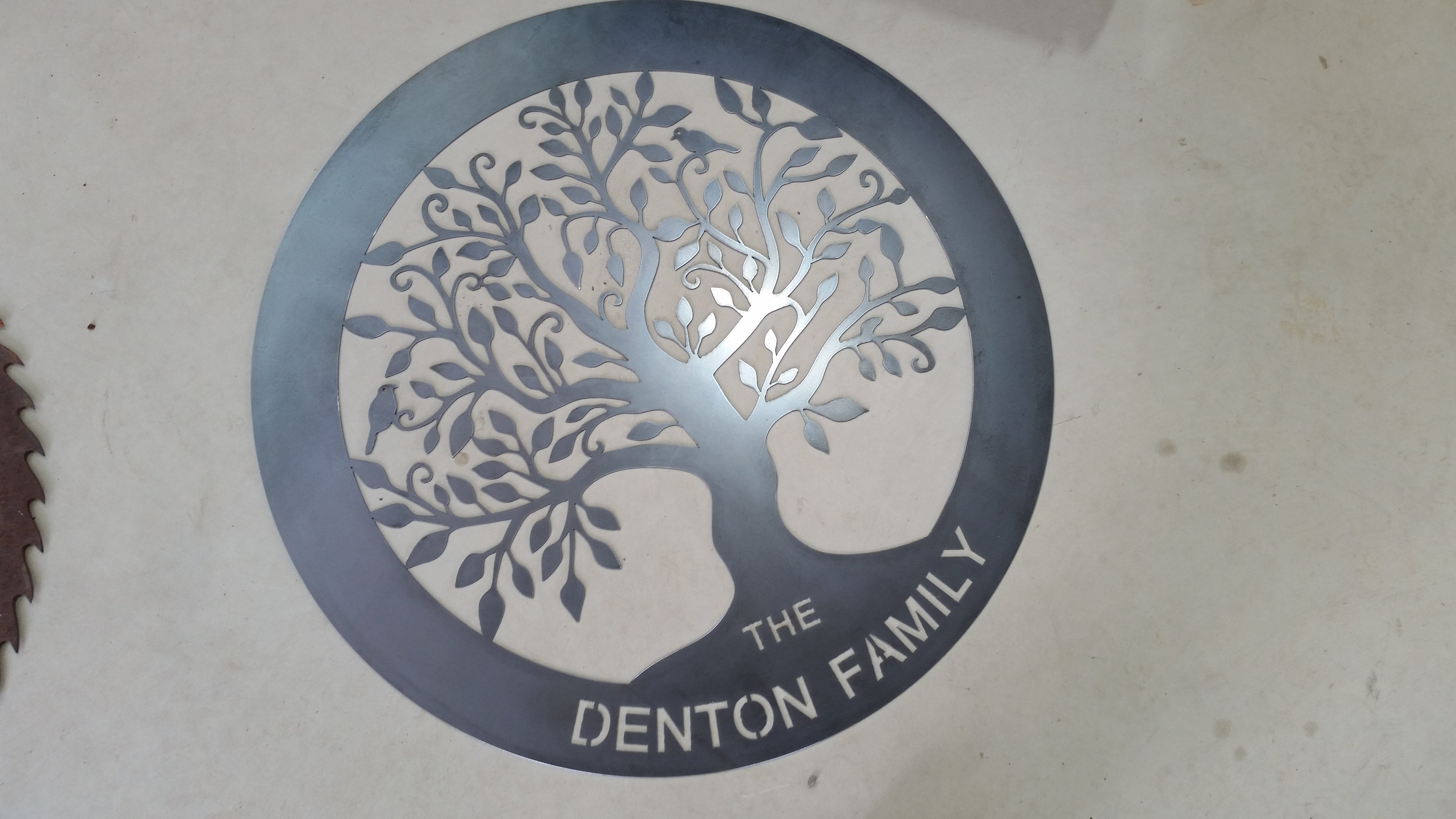 Plasma Cut Metal Signs