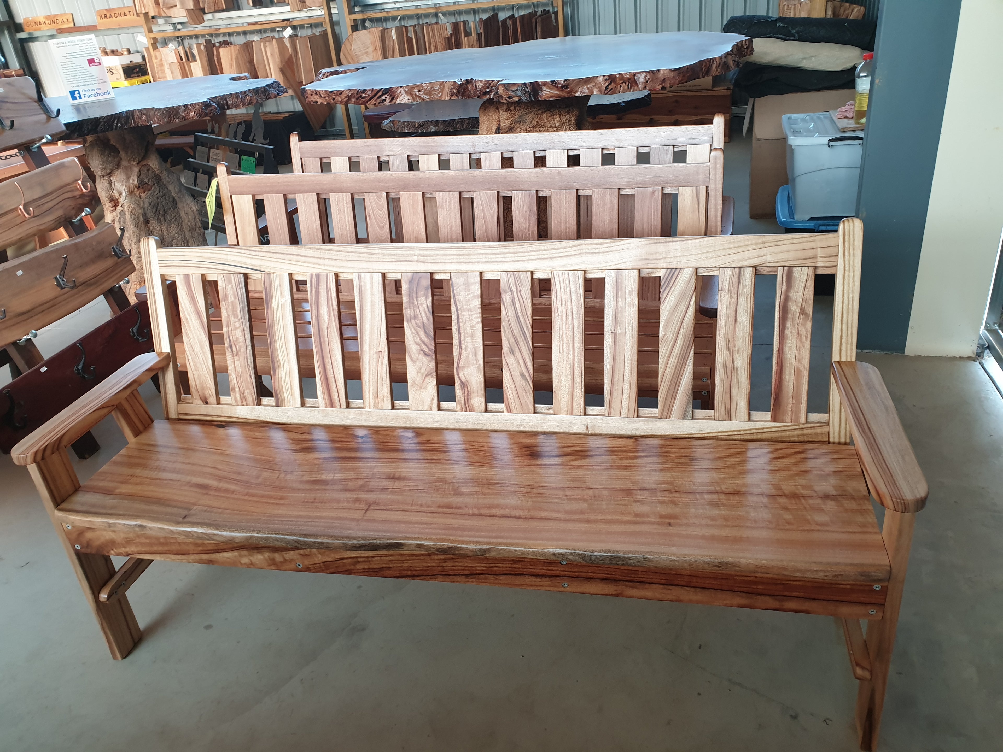 Camphor Laurel Bench Seat