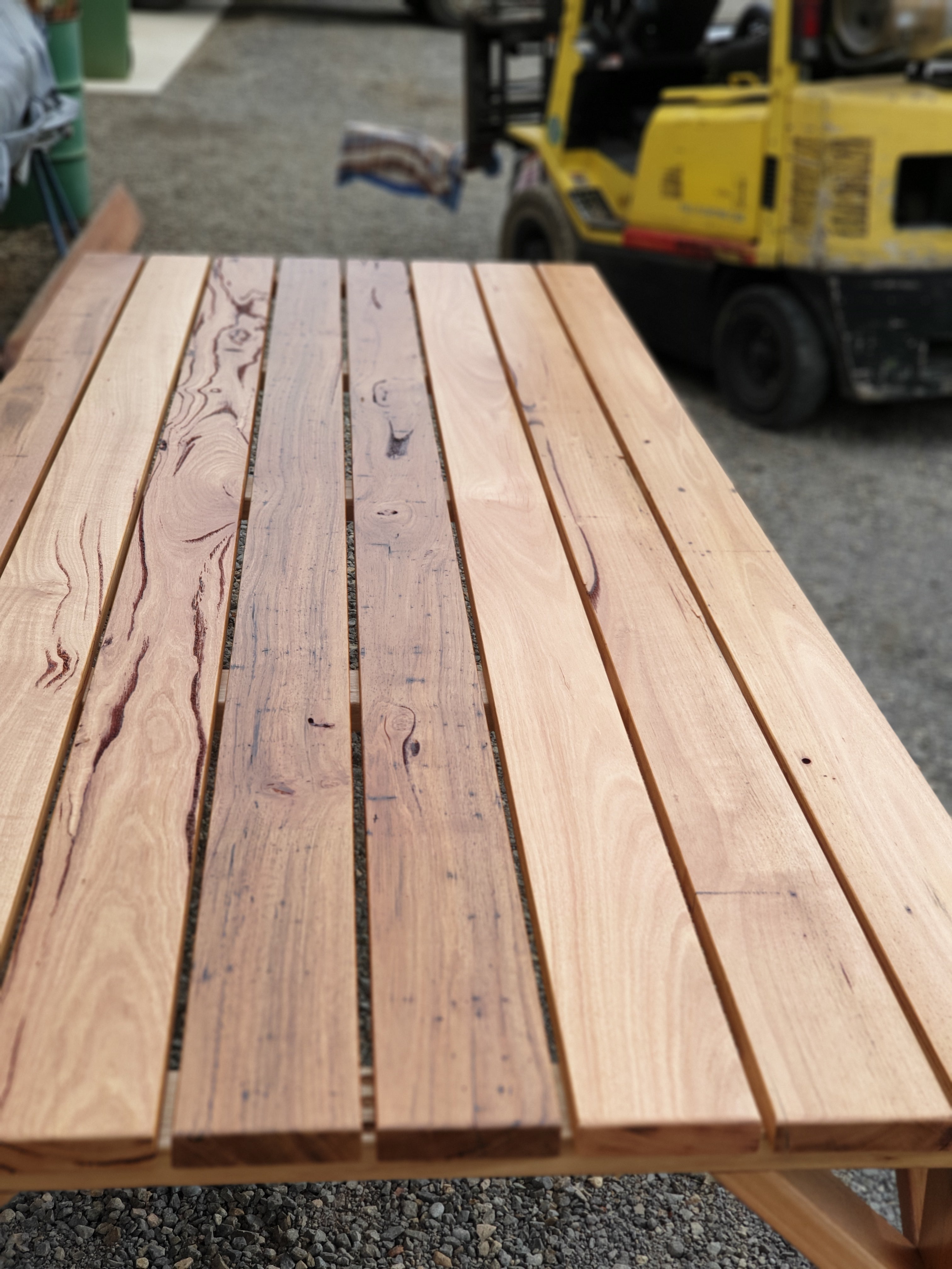Recycled Victorian Ash Dining Table