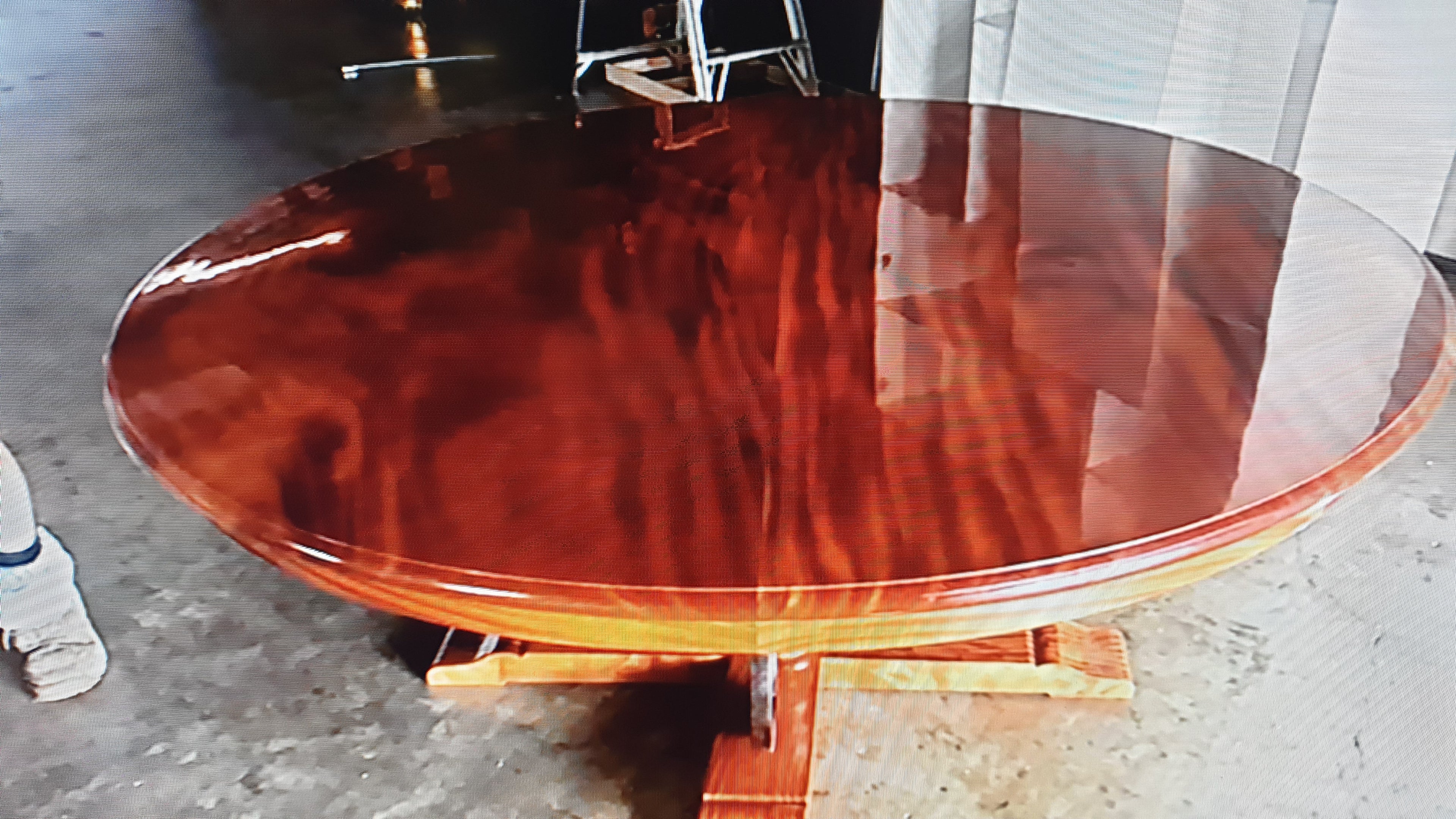 Mahogany Timber Table