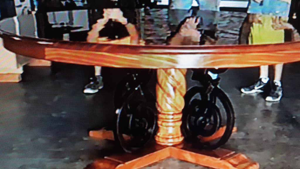 Mahogany Timber Table