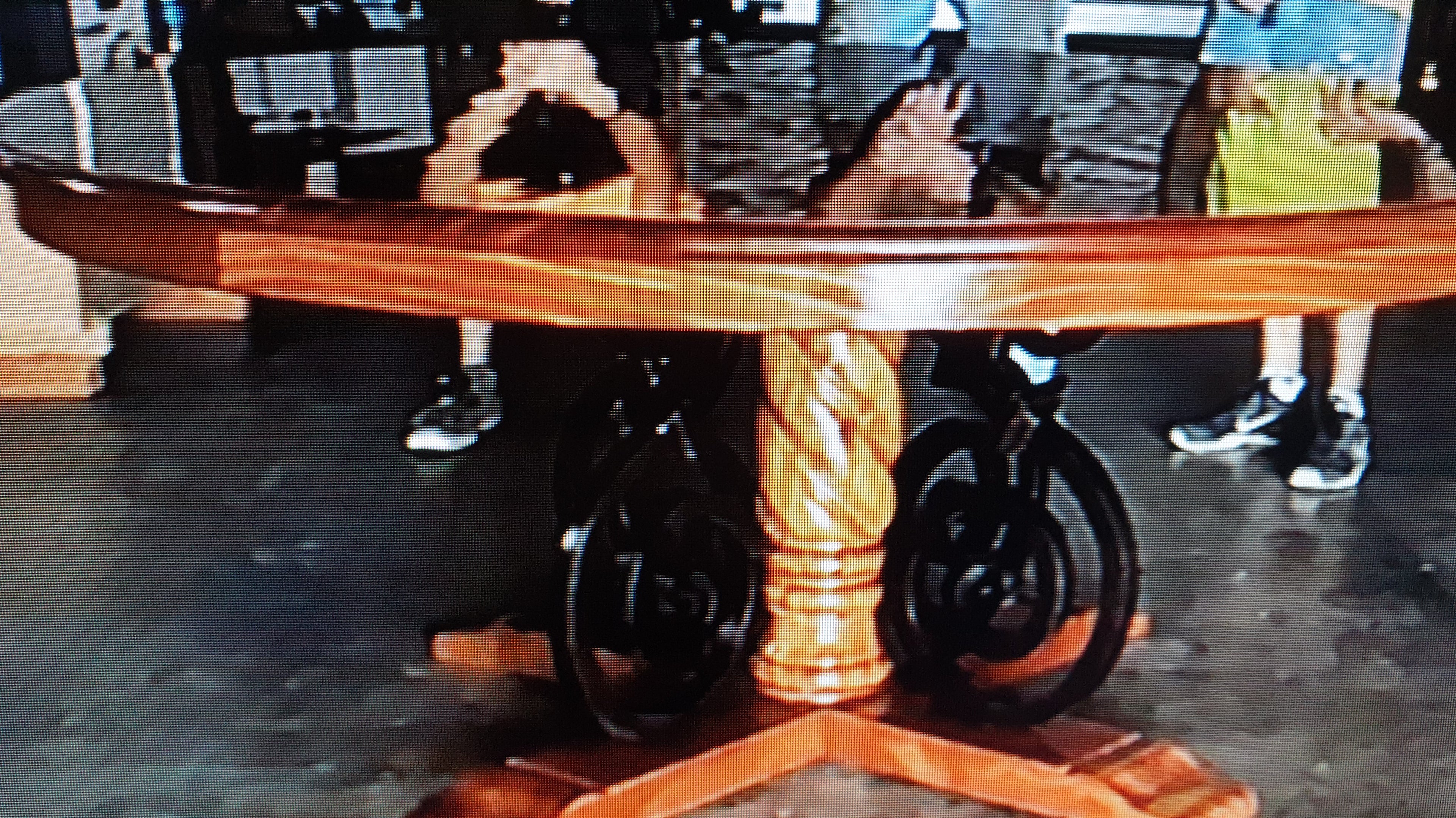 Mahogany Timber Table
