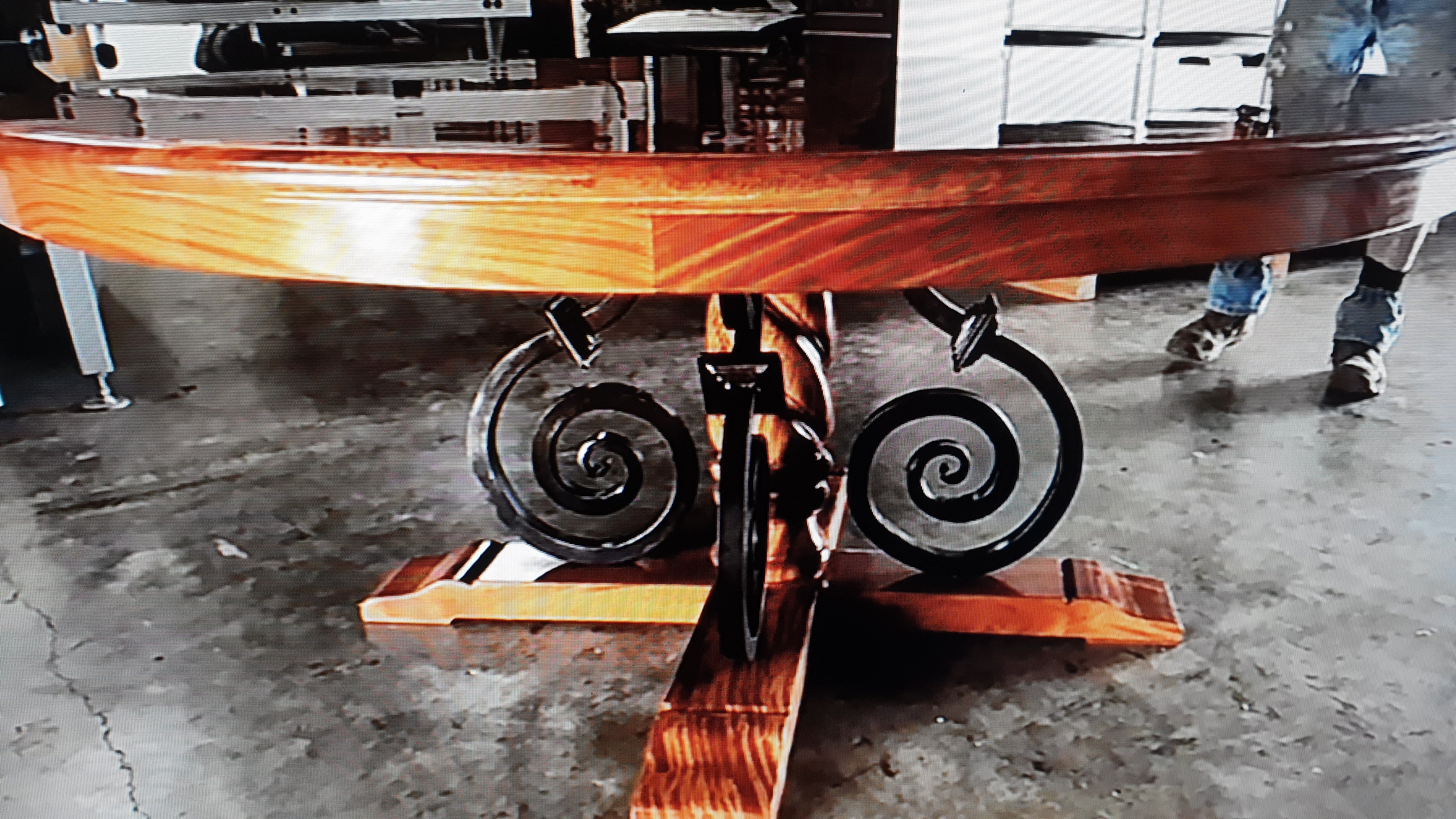 Mahogany Timber Table