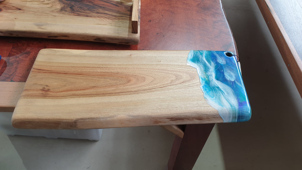 Camphor Laurel and Resin Cutting Boards