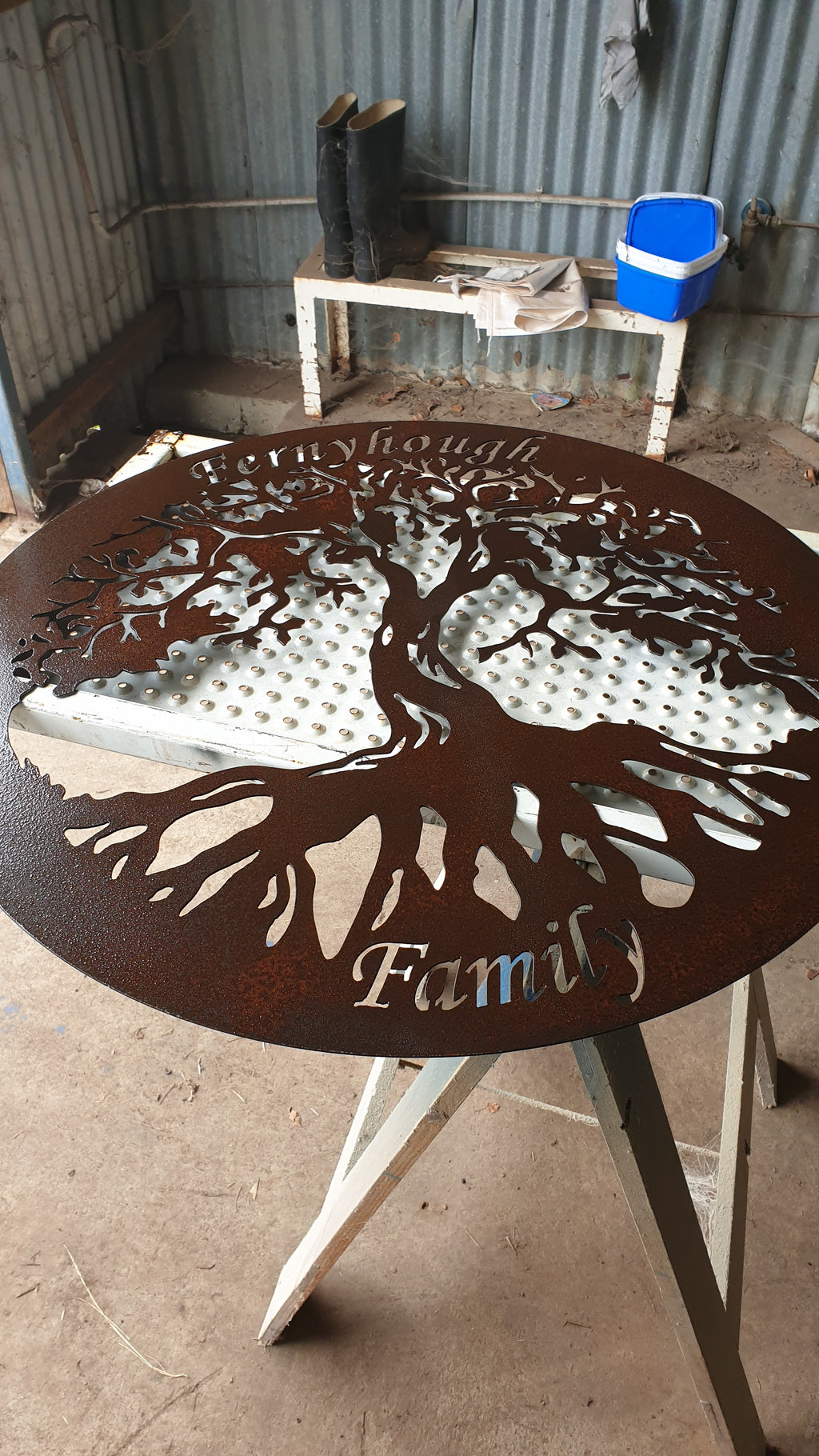 Plasma Cut Metal Signs