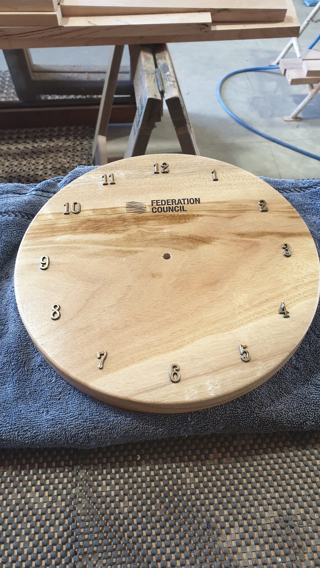 Camphor Laurel Clocks