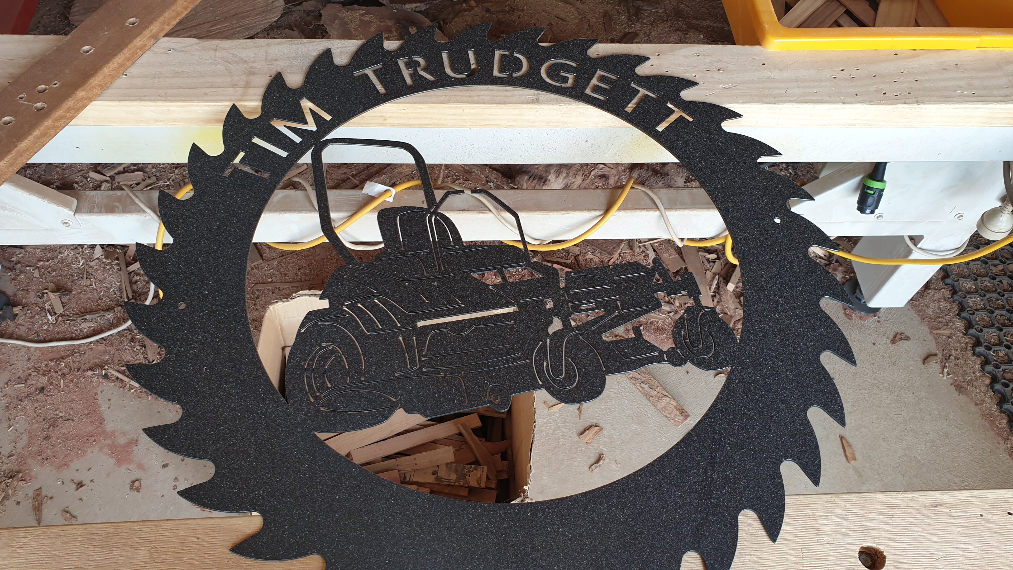 Plasma Cut Metal Signs